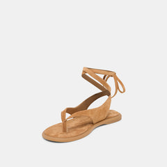 JAYDEN SANDALS TEAK SUEDE