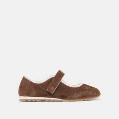 SOFYA SNEAKERS DK BROWN SUEDE