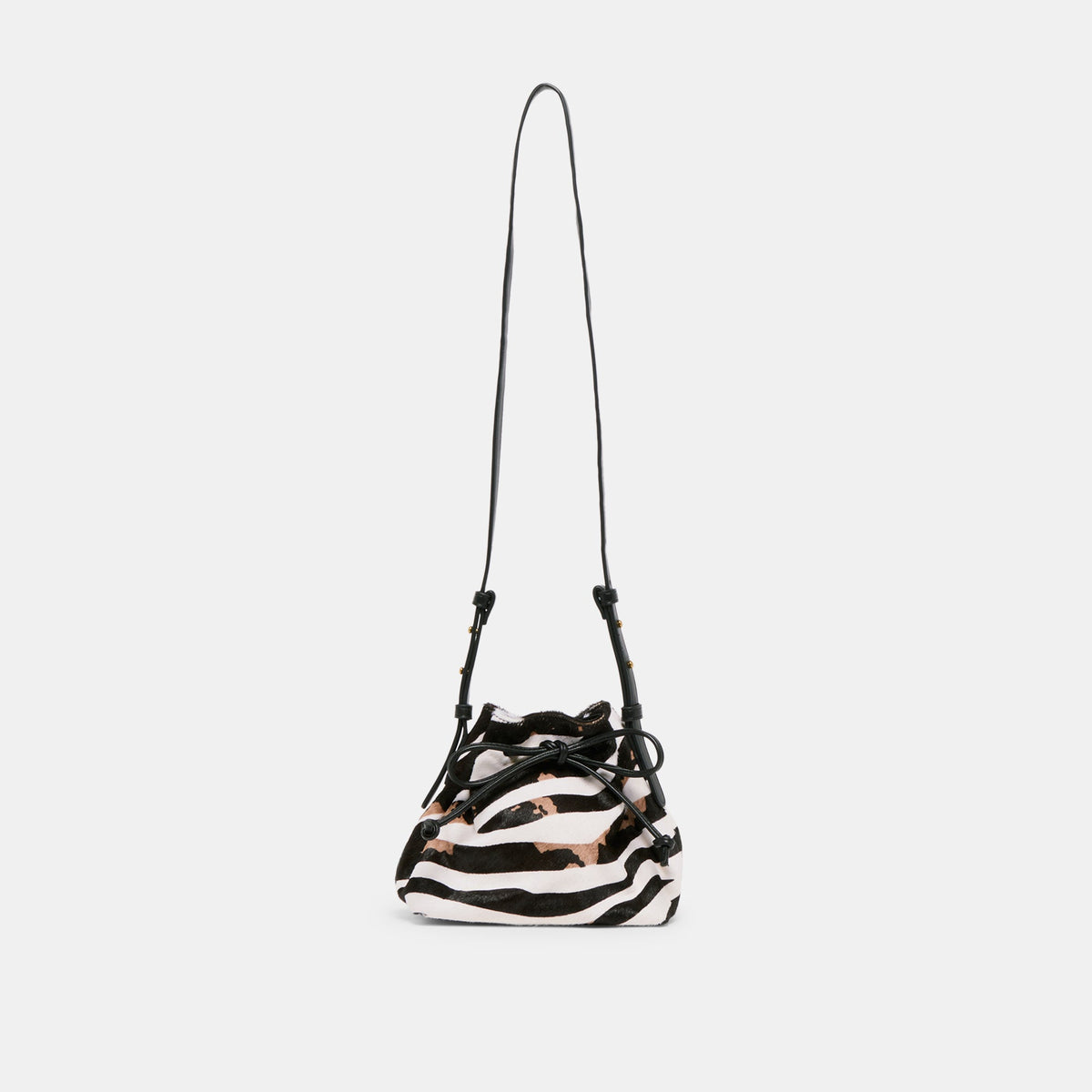 RANDI CROSSBODY ZEBRA CALF HAIR
