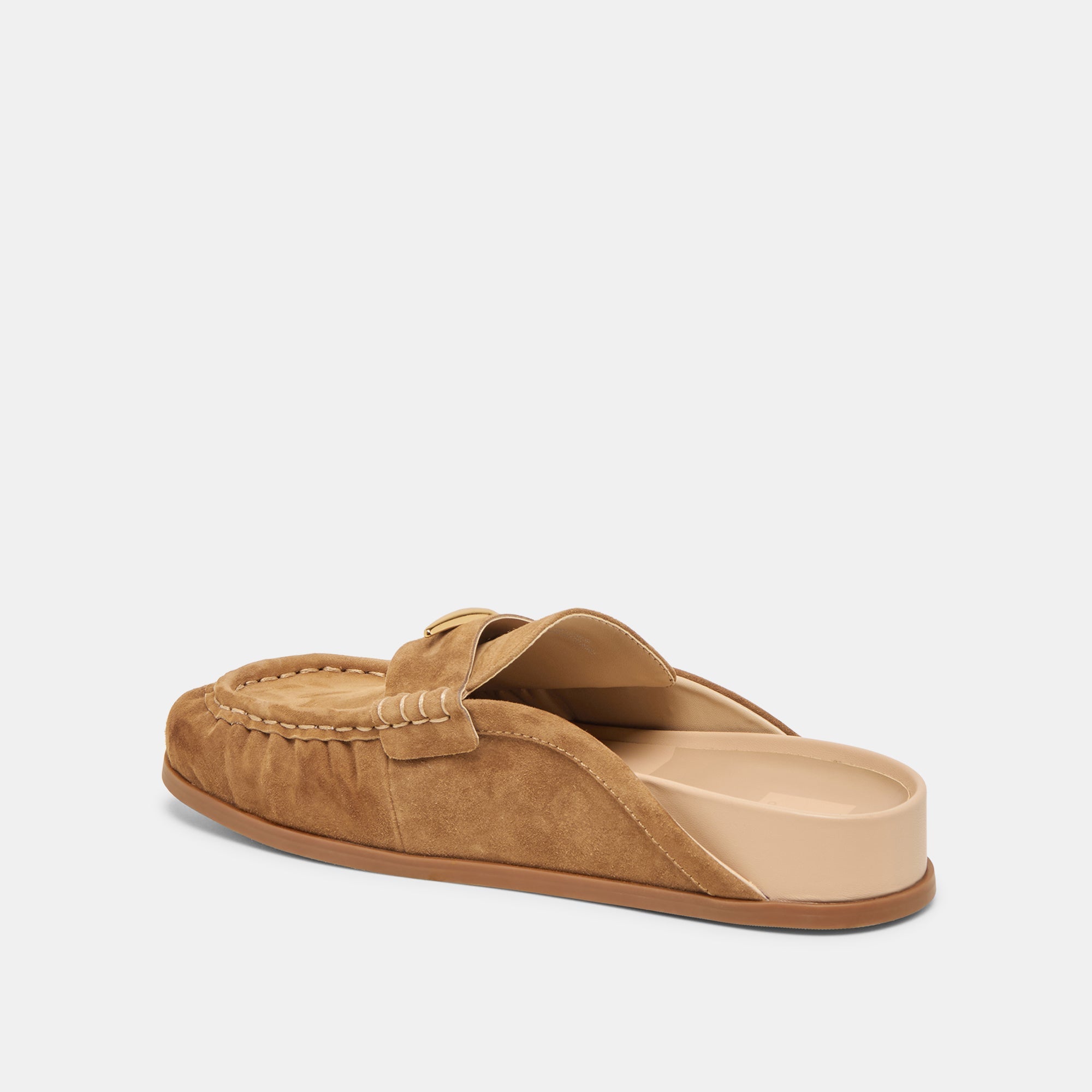 JODERO FLATS LT BROWN SUEDE