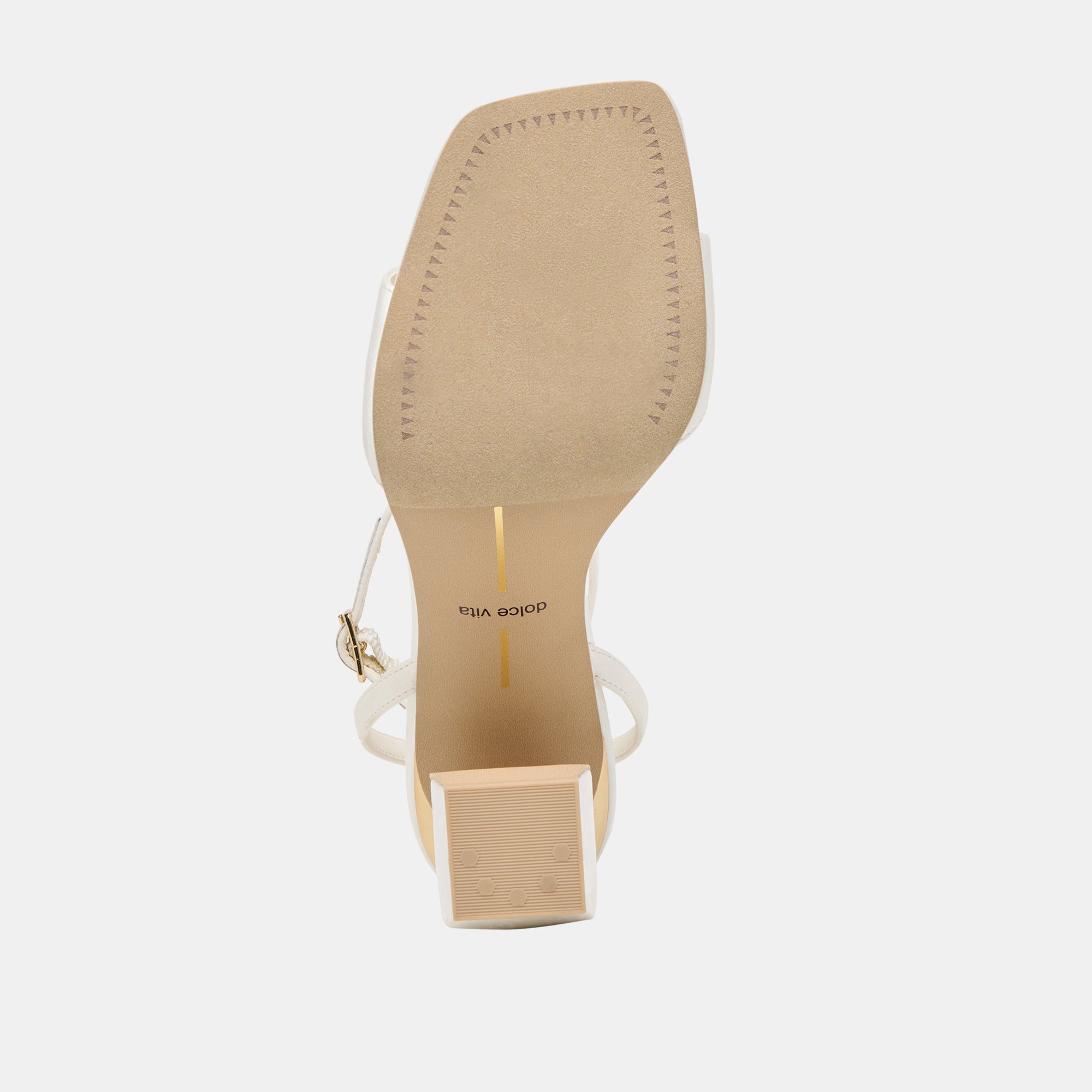 TILDA HEELS TRUE WHITE SATIN