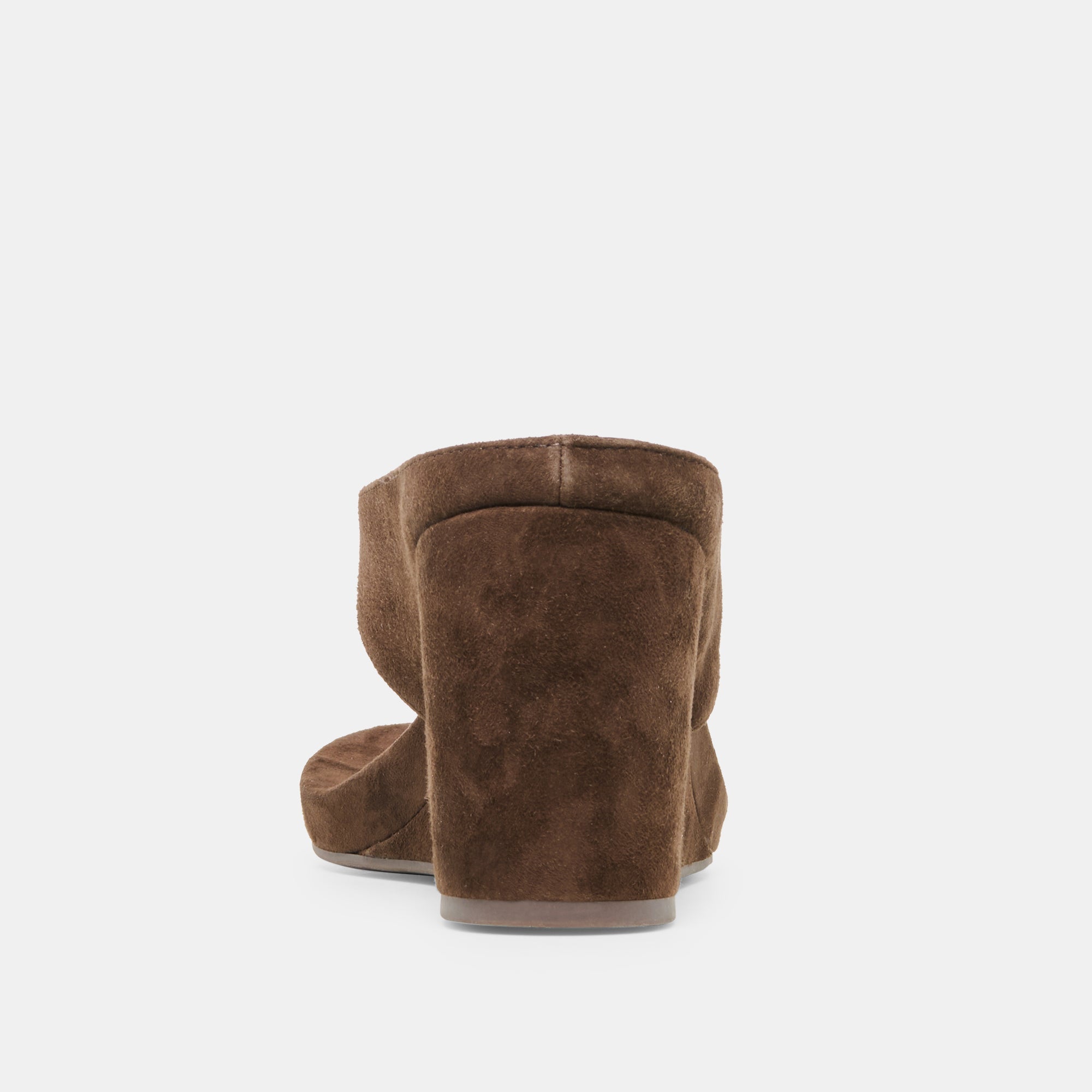 HINNA WEDGES DK BROWN SUEDE