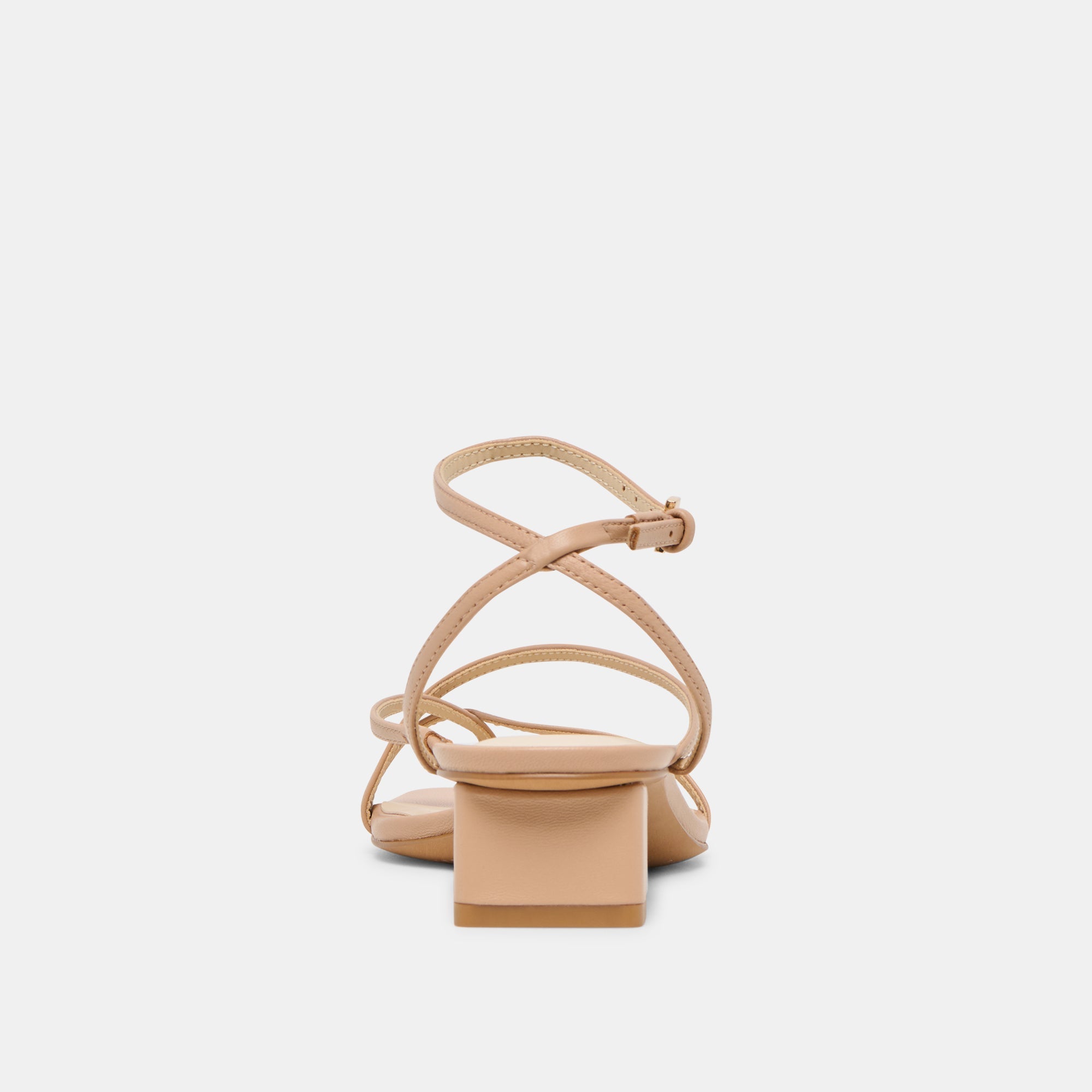 KARLOS WIDE SANDALS LT TAN LEATHER