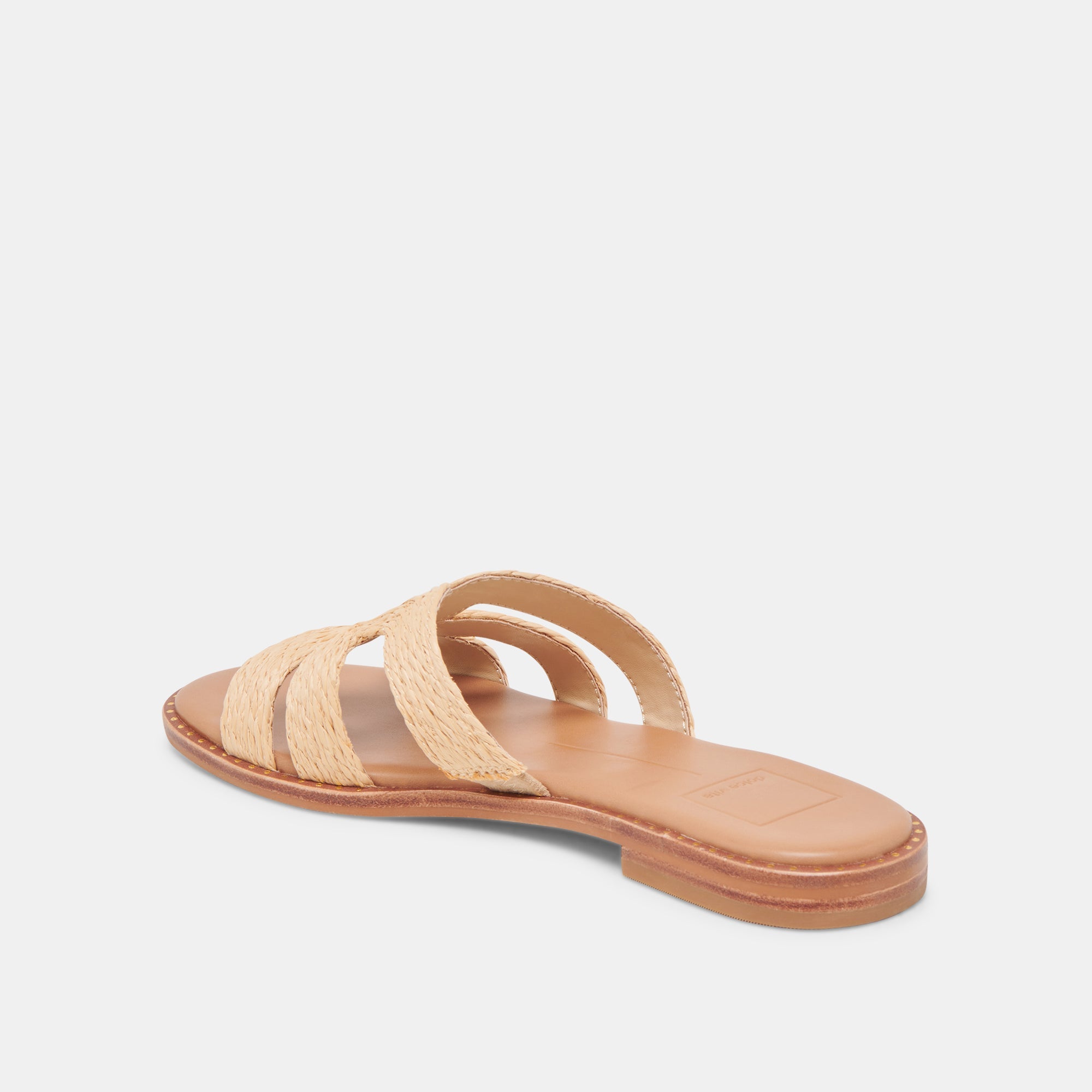 EMON SANDALS LT NATURAL RAFFIA