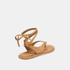 JAYDEN SANDALS TEAK SUEDE