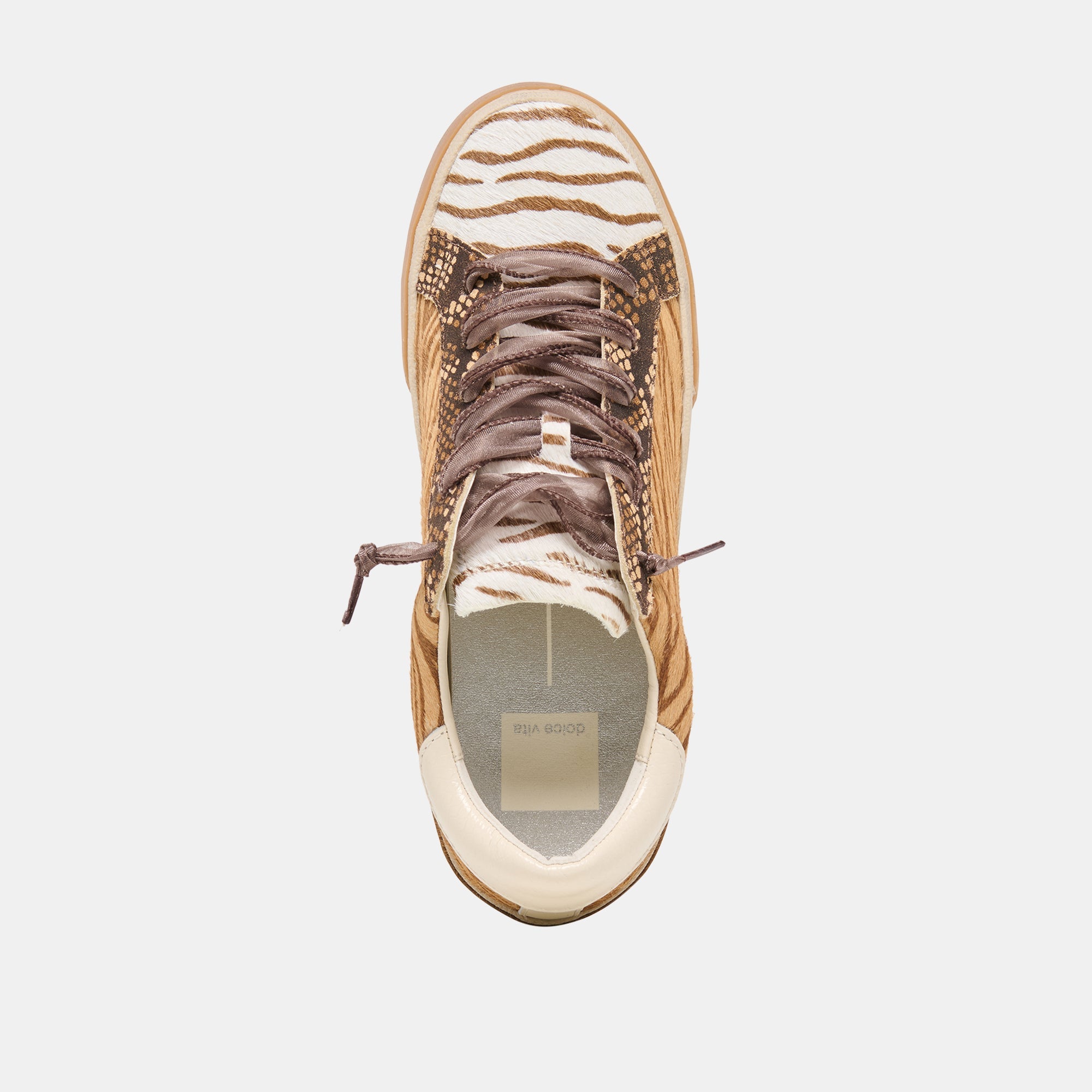 ZINA SNEAKERS ZEBRA MULTI CALF HAIR